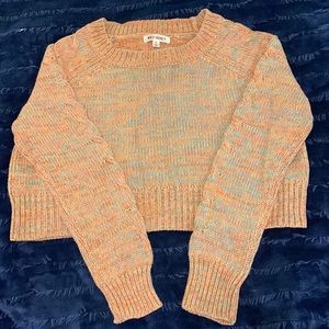 Wild honey oversized crop sweater